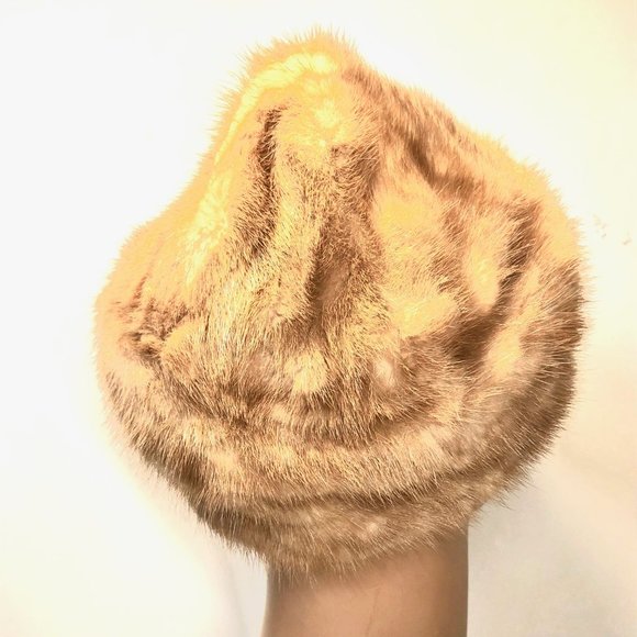 Vtg Saks 5th Avenue Vintage Mink Hat main image 6